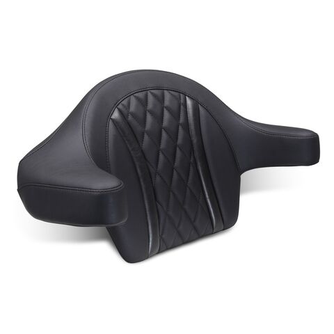 Mustang Deluxe Diamond Extended Arm Wrap-Around Backrest For Harley FLHX / FLTRX 2023-2026