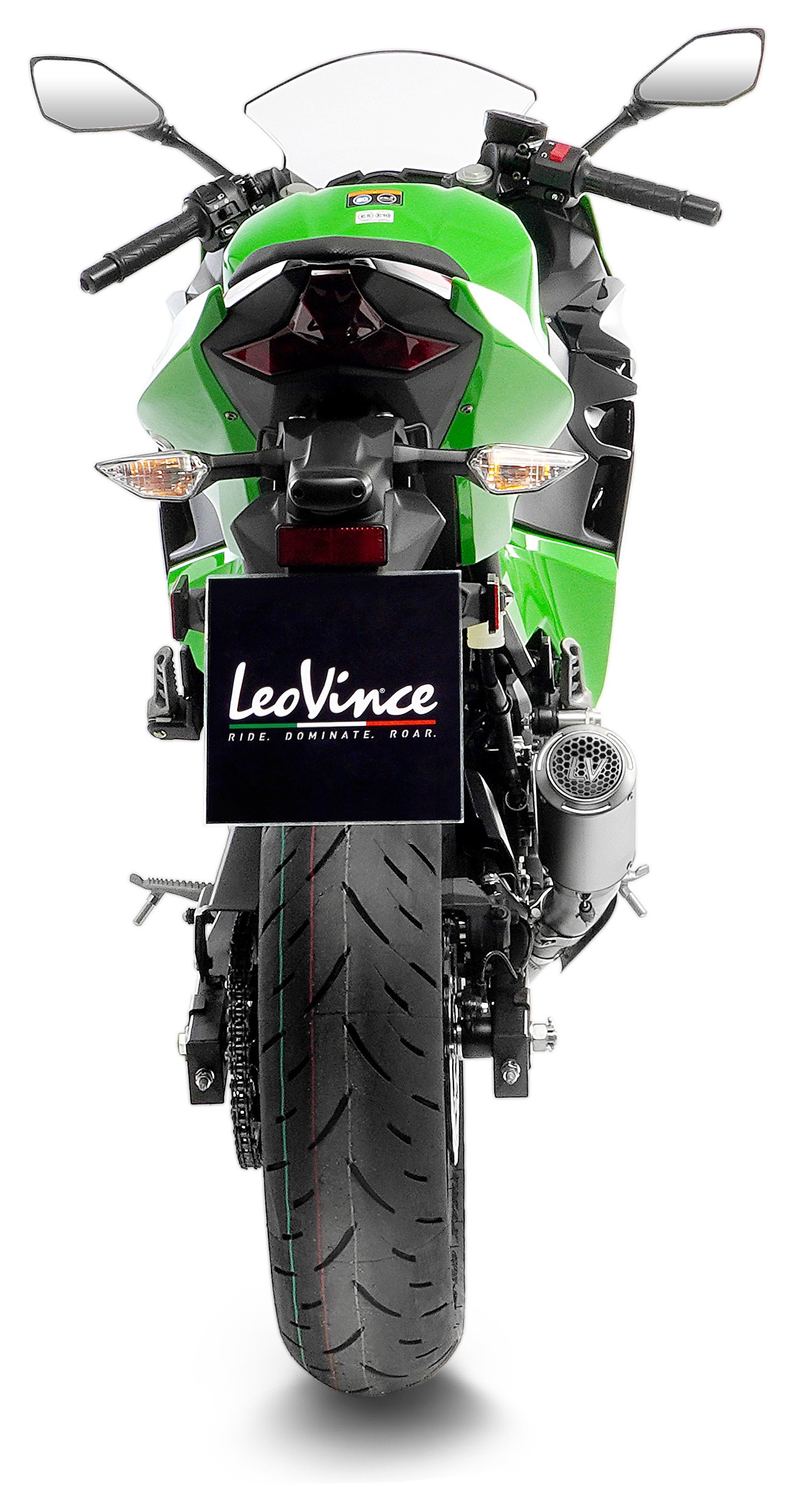 LeoVince LV Corsa S Slip-On Exhaust Kawasaki Ninja 400 / 500