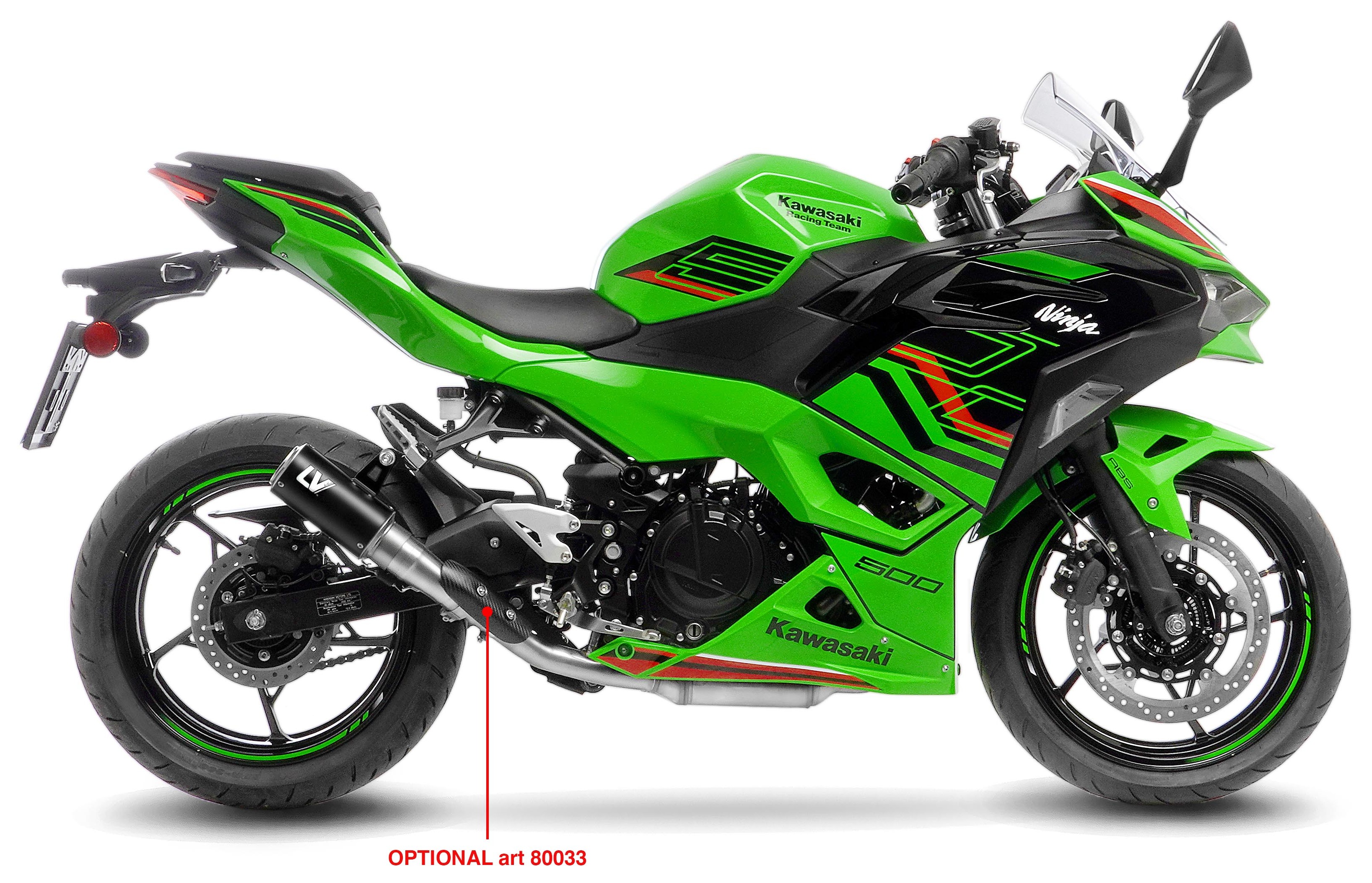 LeoVince LV Corsa S Slip-On Exhaust Kawasaki Ninja 400 / 500