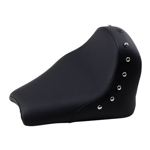 Saddlemen Renegade Solo Seat For Indian Scout Bobber 2018-2024 Black / Studded [Previously Installed]