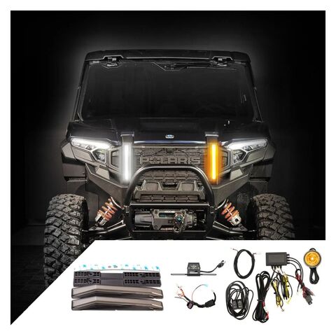 Ravek Gen-2 Auto-Cancel Turn Signal Kit w/White Running Lights Polaris XPEDITION 2024-2026