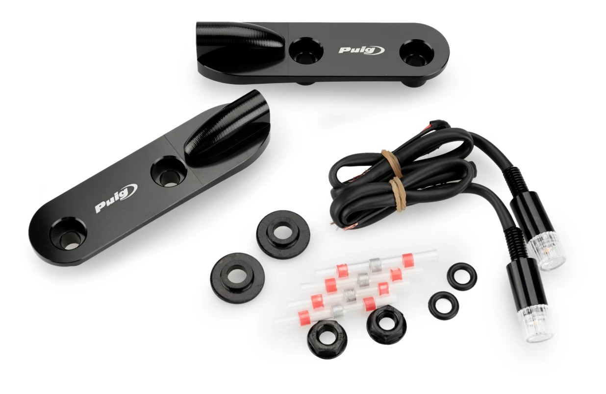 Puig Turn Signal Mirror Block Off Yamaha R6 / R7 / R1 / R1M 2015
