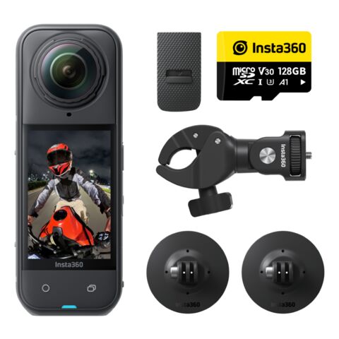 Insta360 X5 Motorcycle Multi View Camera Bundle