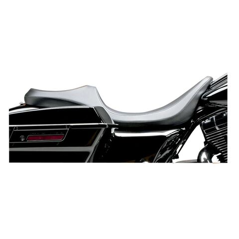 Le Pera Villain Daddy Long Legs Seat For Harley Touring 2008-2025 Black [Previously Installed]