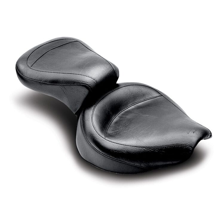 Mustang Wide Touring Smooth Seat For Harley FL / FX 1958-1984 Smooth [Open Box]