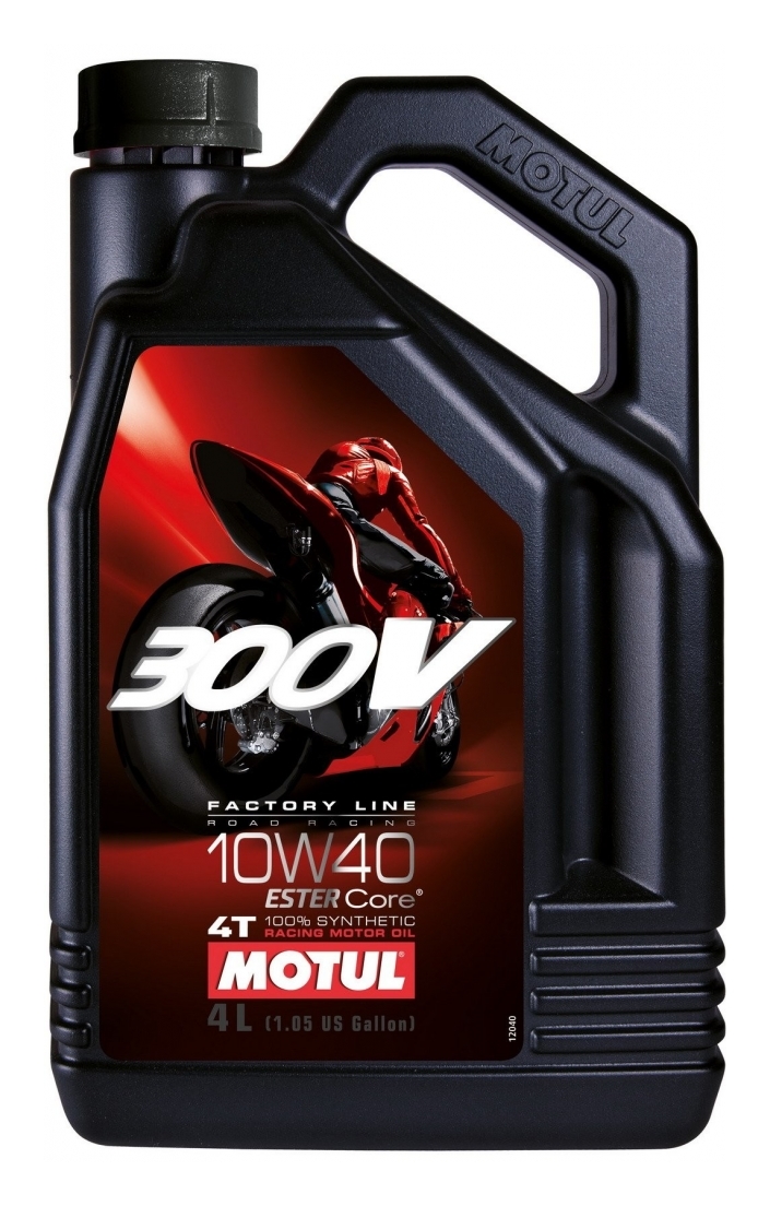 Motul 300V Synthetic Engine Oil - 4 Liter - Cycle Gear