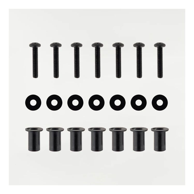 Klock Werks Windshield Well Nut Hardware Kit For Harley FXRP Fairing