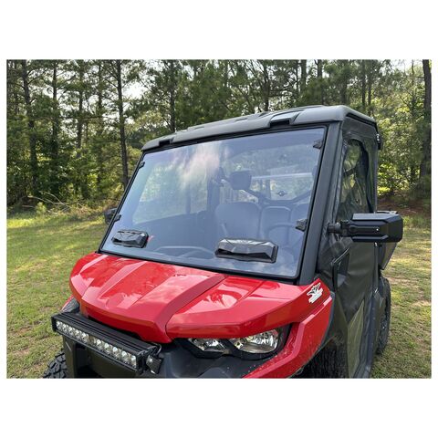 Seizmik Tool-Less Versa Vent Windshield Can-Am Defender 2016-2025