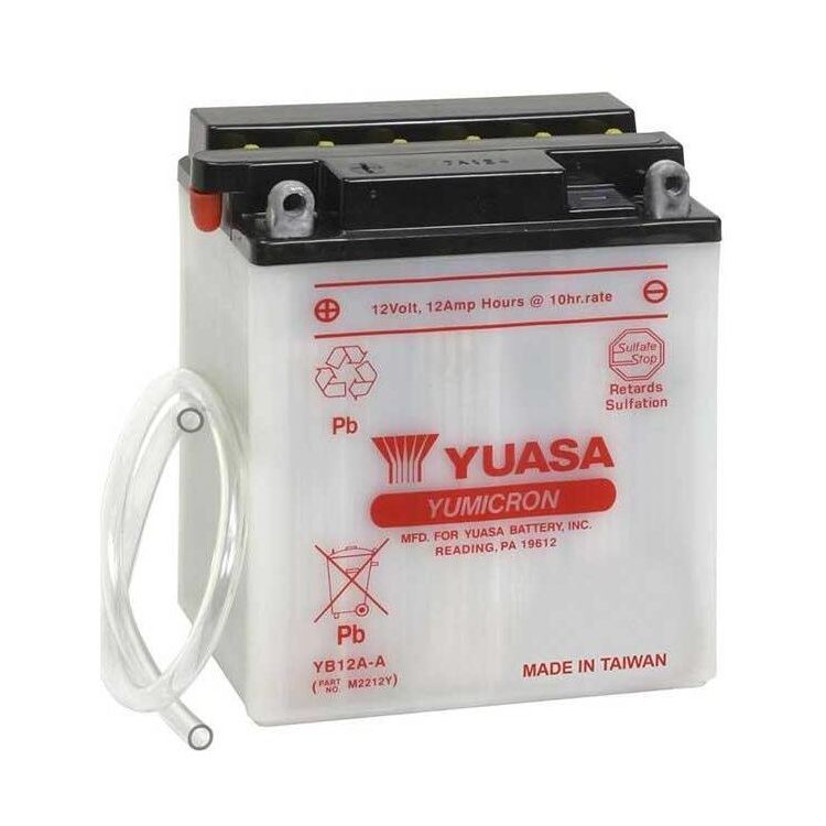 Yuasa YB12A-A Yumicron Conventional Battery [Open Box]