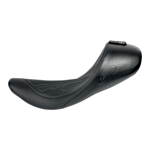Danny Gray AirHawk BigSeat With Driver's Backrest Capability For Harley Road King 1997-2007 Black / Bac... [Incomplete]