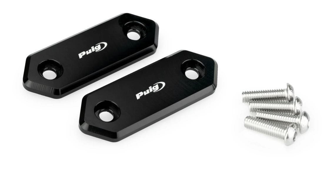 Puig Mirror Block Offs Kawasaki Ninja 500 / ZX-4R / RR / ZX-6R