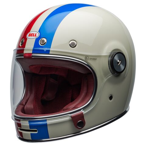 Bell Bullitt Command Helmet Vintage White/Oxblood/Blue / LG [Open Box]