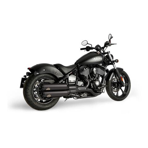 Dr. Jekill & Mr. Hyde Supreme Streetfighter Adjustable Slip-On Muffler For Indian Chief 2022-2026