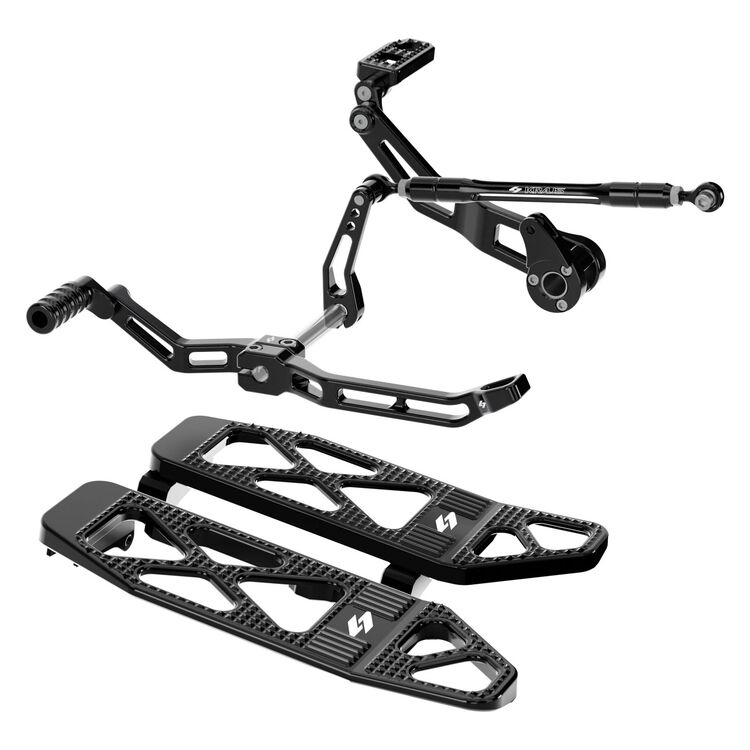 Kraus Max Lean Foot Controls And Floorboard Kit For Harley Touring 2017-2025