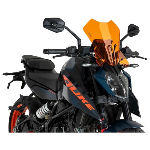 Puig Touring Naked New Generation Windscreen KTM 390 Duke 2024-2025