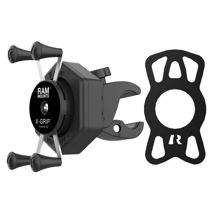RAM Mounts X-Grip Phone Mount with Vibe Safe and Small Tough Claw [Previously Installed]