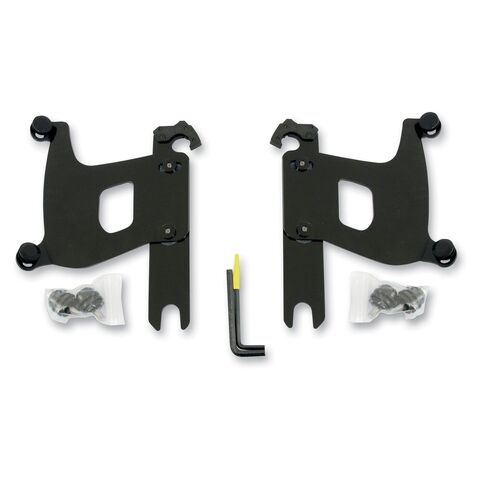 Memphis Shades Bullet Fairing Trigger-Lock Mount Kit For Harley Night Rod Special 2007-2011 Black [Open Box]