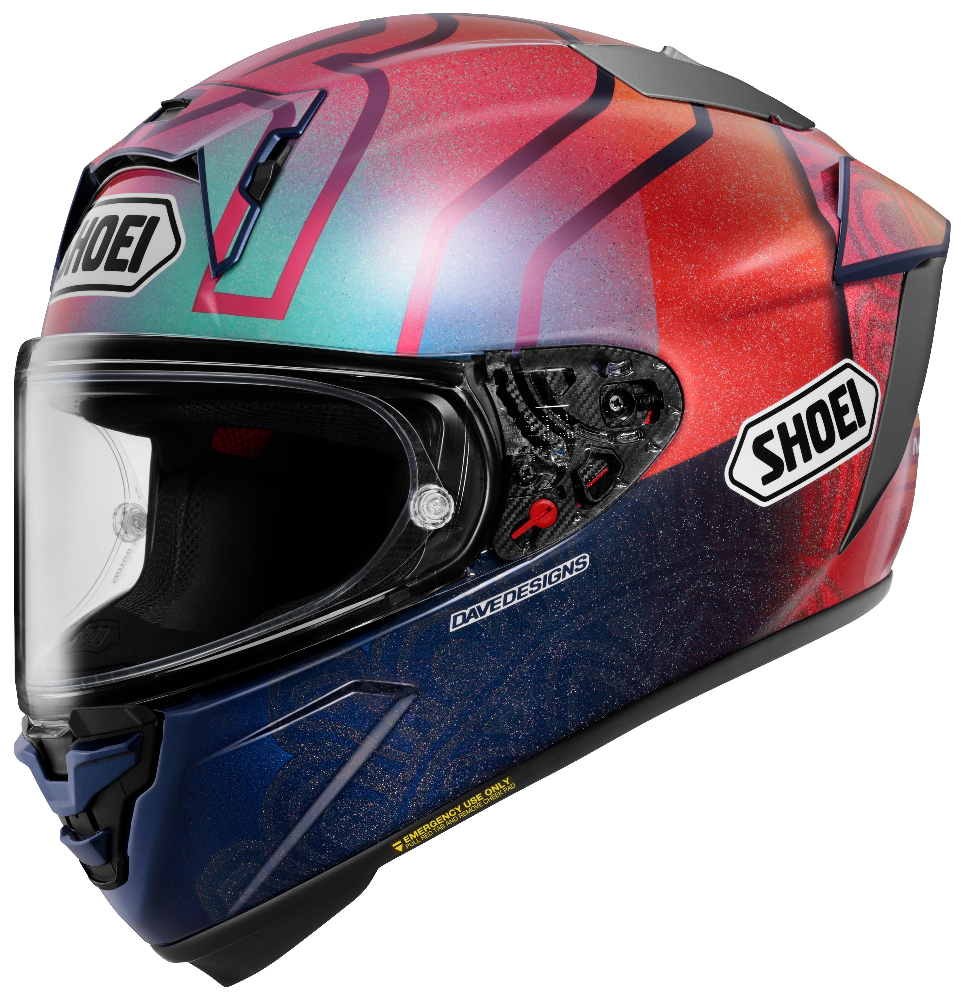 Shoei X-15 Marquez Holi Helmet - Cycle Gear