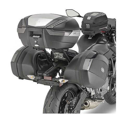 Givi PLX4117 V35 / V37 Side Case Racks Kawasaki Z650 / Ninja 650 2017-2025 Black [Open Box]