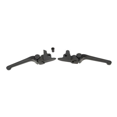 PSR Anthem Adjustable Levers For Harley Touring 2021-2025 Shorty / Black [Previously Installed]