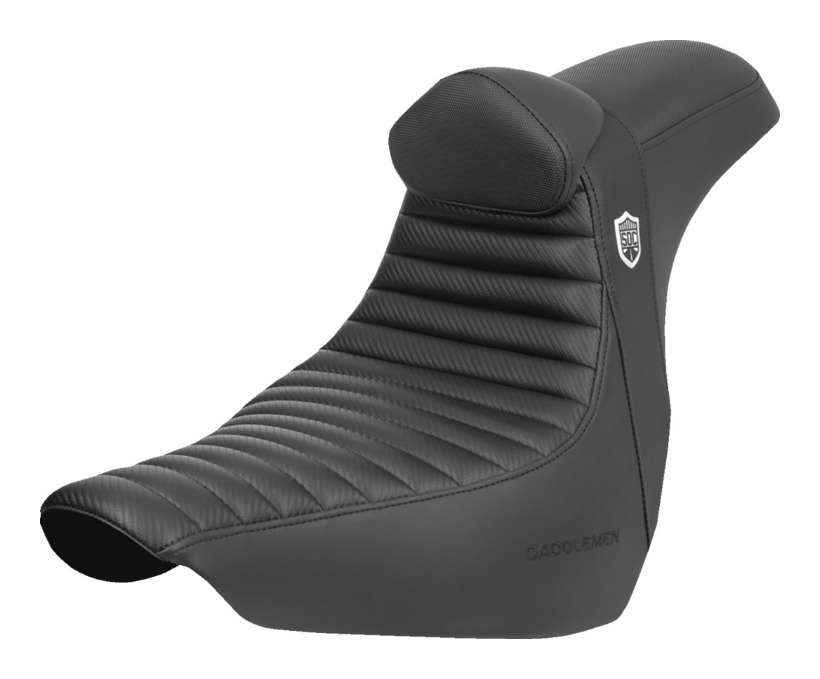 Saddlemen Pro Series SDC Performance Gripper Tuck 'N Roll Seat For Harley FXLR / FLSB 2018-2026