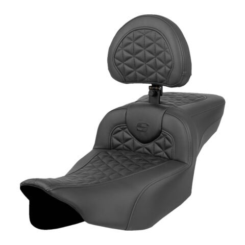 Saddlemen Roadsofa Tri Gripper 2-Up Seat For Harley FLHX / FLTRX 2023-2026