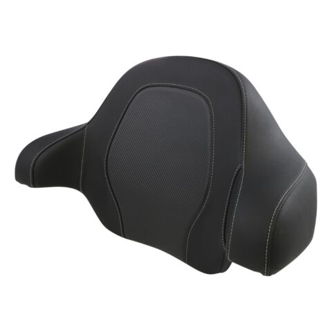 Saddlemen RoadSofa CF Carbon Fiber Tour Pack Backrest Pad For Harley Touring 2014-2025