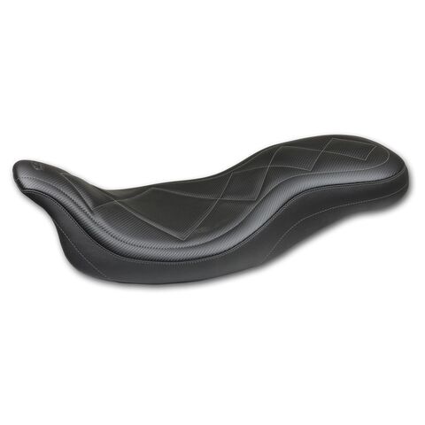 Mustang Super Tripper Carbon Fiber Seat For Harley Touring 2008-2025 Carbon Fiber Pattern [Previously Installed]