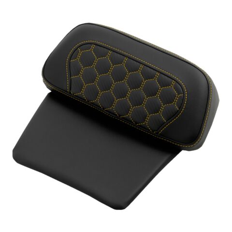 Saddlemen Roadsofa HC Honeycomb Chopped Tour Pak Backrest Pad For Harley Touring 2014-2025