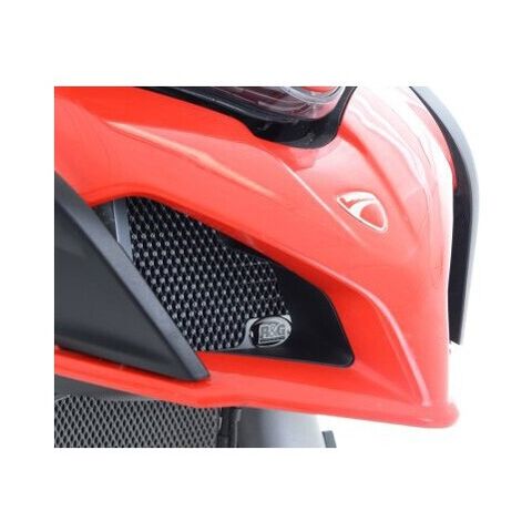 R&G Racing Oil Cooler Guard Ducati Multistrada 2015-2019 Black [Blemished - Good]