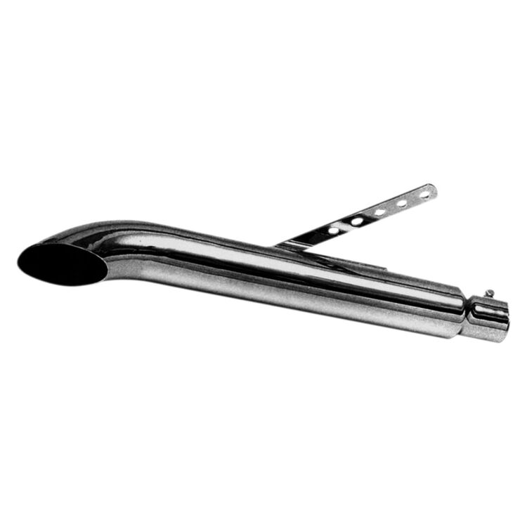 Emgo Turnout 1 3/4" Universal Muffler Chrome [Previously Installed]