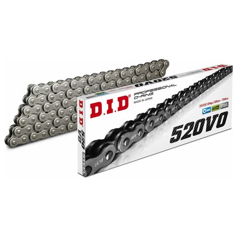 DID 520VO O-Ring Chain 114 Links / Natural [Open Box]