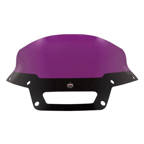 Klock Werks Kolor Flare Sport Windshield For Harley FXLRST 2022-2026 Purple / 8" Tall [Open Box]