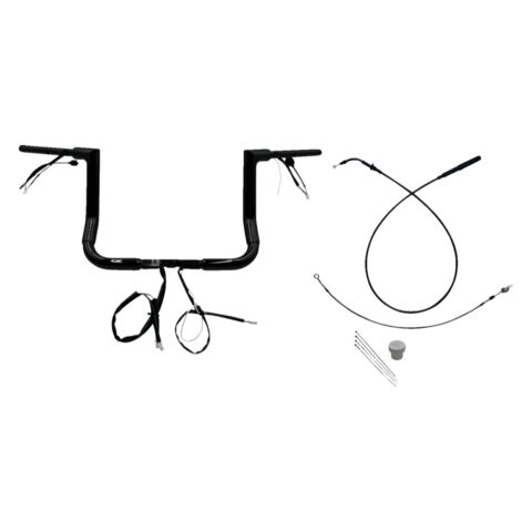 Fat Baggers Inc. 1 1/2" Wired Flat Top Handlebar Kit For Harley FLHX 2023-2026