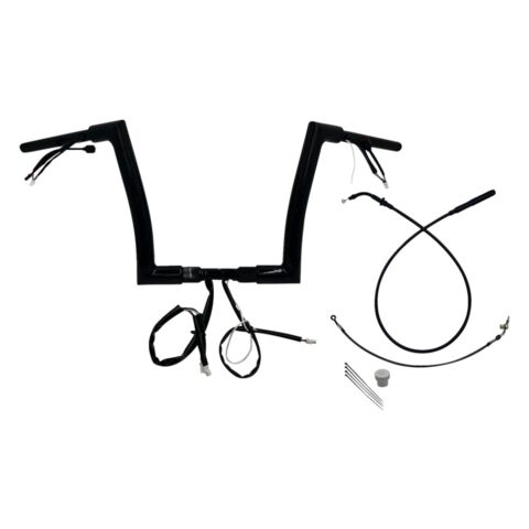 Fat Baggers Inc. 1 1/2" Wired Flat Top Handlebar Kit For Harley FLTRX 2023-2026