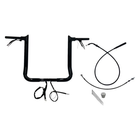 Fat Baggers Inc. EZ Install Wired 1-1/2" Pointed Top Handlebar For Harley FLHX 2023-2026