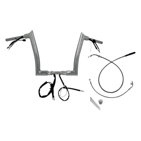 Fat Baggers Inc. EZ Install Wired 1-1/2" Pointed Top Handlebar For Harley FLTRX 2023-2026