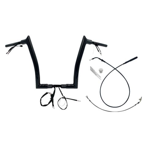 Fat Baggers Inc. EZ Install Wired 1-1/2" Pointed Top Handlebar For Harley Road Glide 2021-2024