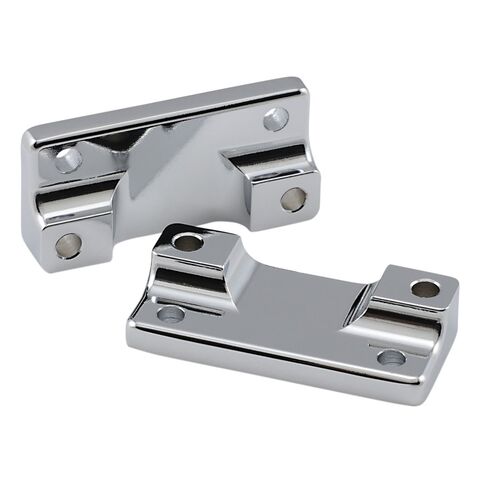 Drag Specialties Fatboy Fender To Fork Adaptor For Harley Touring 1980-2013 Chrome [Open Box]