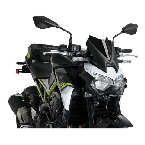 Puig Naked New Generation Windscreen Kawasaki Z900 2020-2024 Black [Open Box]