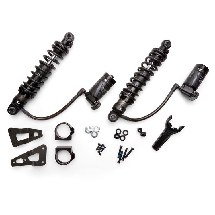 Fox Factory QS3-QSR Remote Reservoir Shocks For Harley Touring 1993-2025