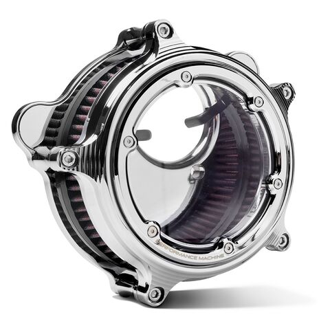 Performance Machine Vision Air Cleaner For Harley Touring / Softail 2023-2026 Chrome [Previously Installed]