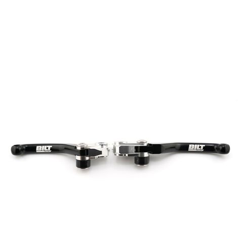 BILT FACTORY Folding Lever Set Honda CRF450R / CRF450RX 2021-2026 Black [Previously Installed]