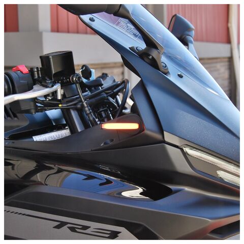 New Rage Cycles LED Front Turn Signals Yamaha R3 2025