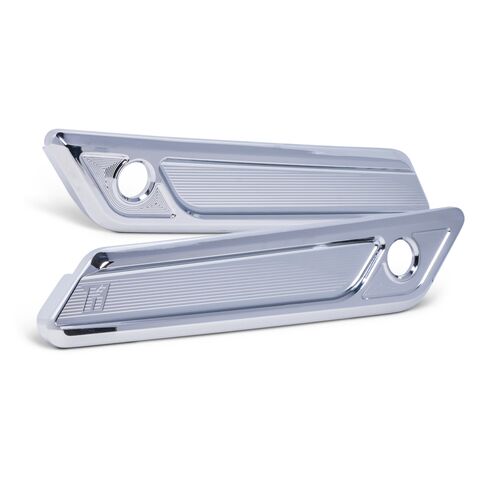 Kodlin USA Saddlebag Latch Covers For Harley FLHX / FLTRX 2023-2026 Chrome [Open Box]