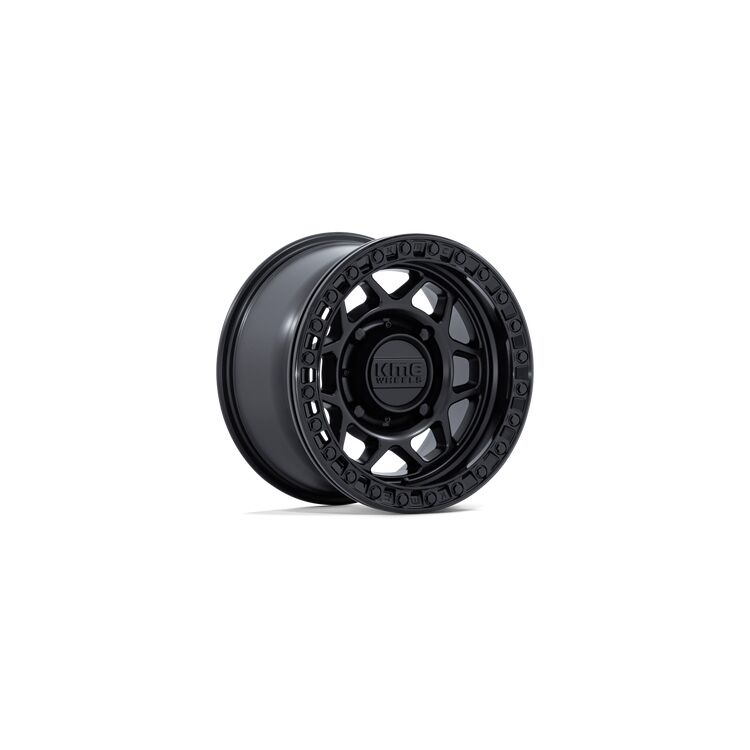 Matte Black w/ Gloss Black Ring