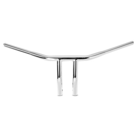 Burly Brand 1 1/4" Drag Bar With Riser 9 1/2" Rise / Chrome [Previously Installed]