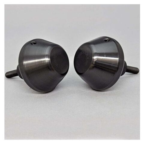 Woodcraft Frame Slider Kit Yamaha FZ-07 / MT-07 / R7 / XSR700 2015-2026 Black / Domed Pucks [Open Box]