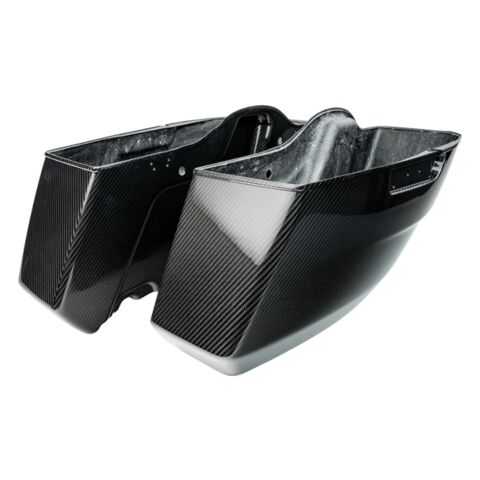 SlyFox Performance Carbon Fiber Saddlebag Bottoms For Harley FLHX / FLTRX 2023-2026