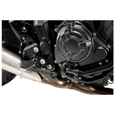 Puig Adjustable Brake Pedal Yamaha MT-07 / XSR700 2021-2025 Black [Previously Installed]